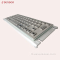 Metal Keyboard at Touch Pad